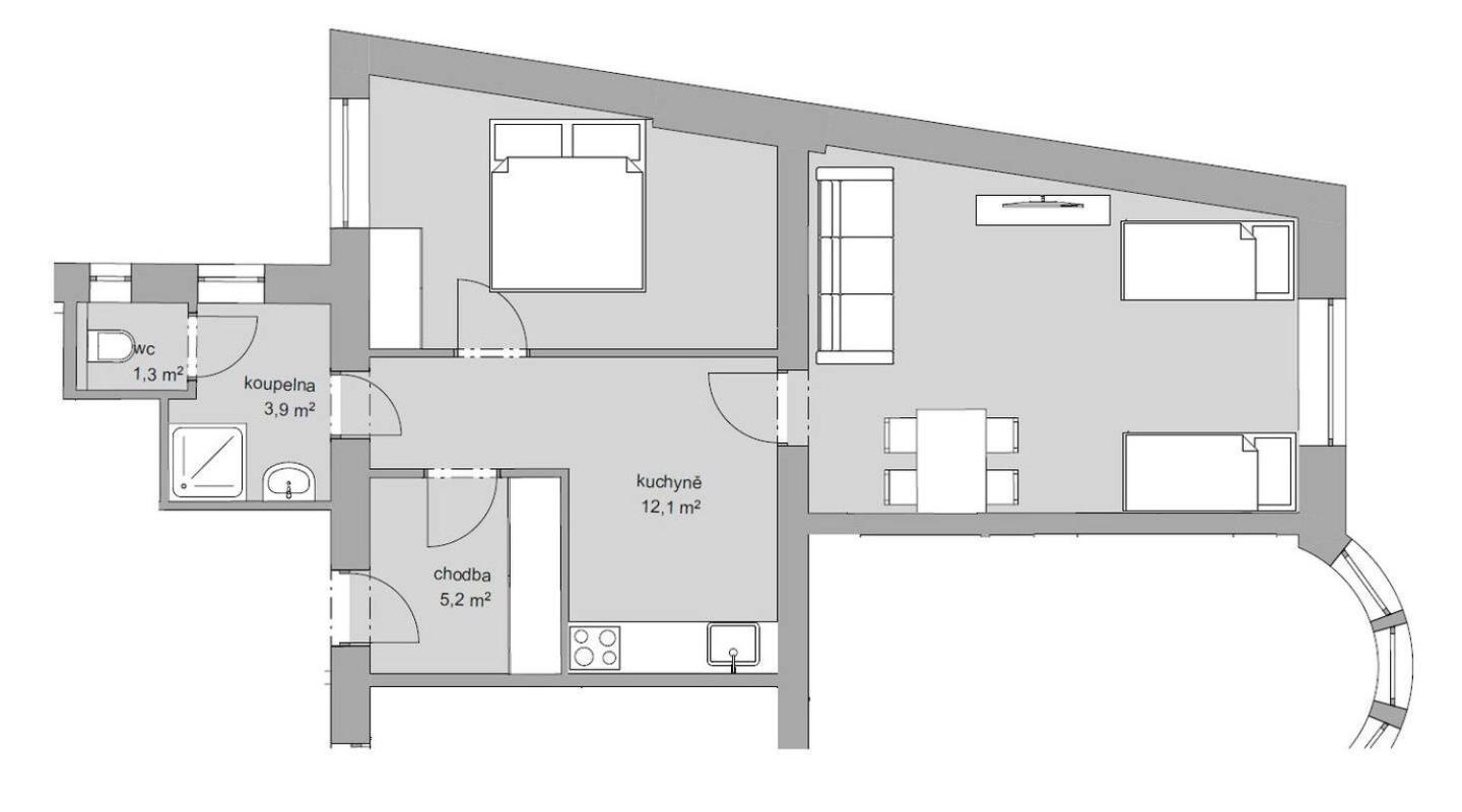 Apartmany Na Trojce Жатец Экстерьер фото